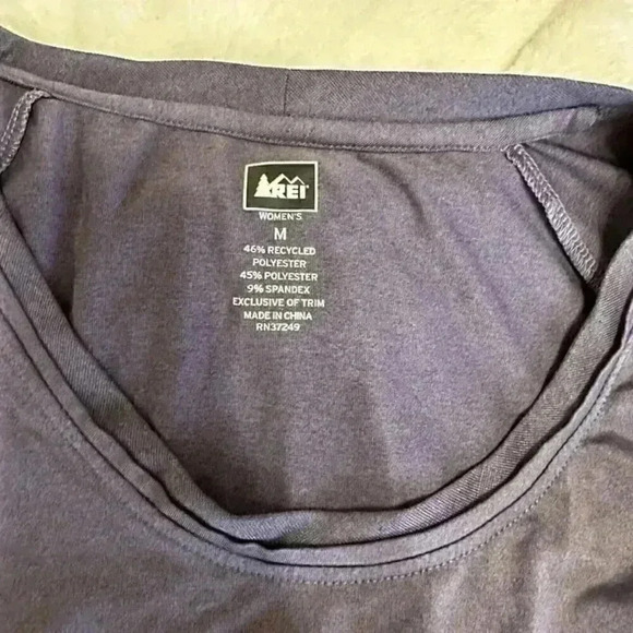 REI Gray Long Sleeve Swim Coverup - Picture 4 of 4